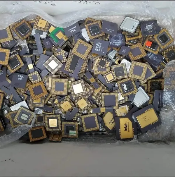COMPUTER CPU PROCESSORS SCRAP FOR GOLD RECOVERY